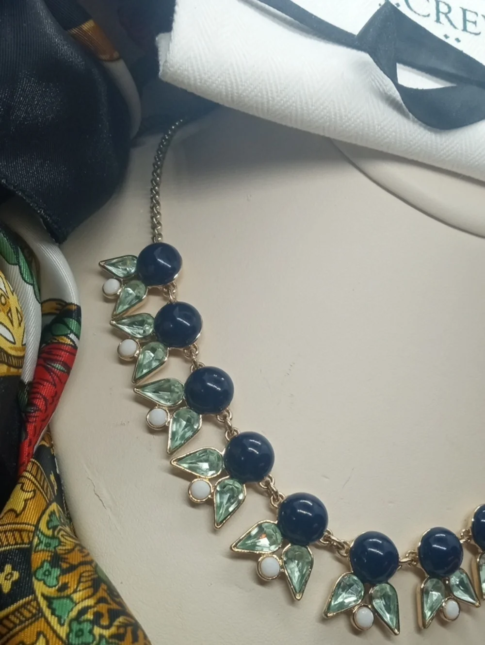 J.CREW FLEURETTE STLATEMENT NECKLACE